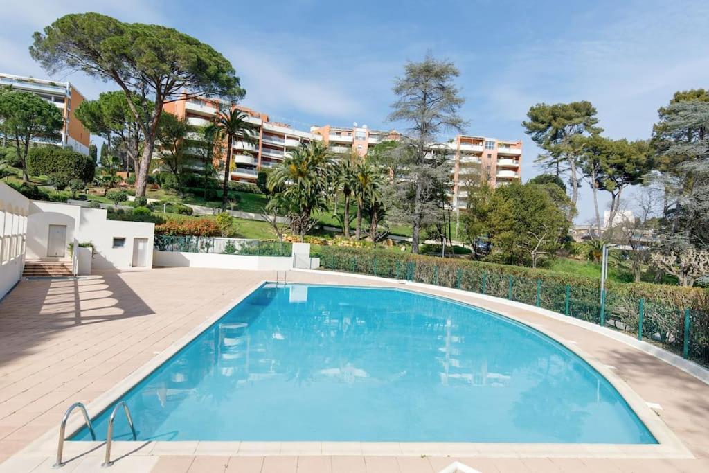 Domaine Des Palmiers - Piscine- Parking - Tennis - Clim Cannes Exterior foto