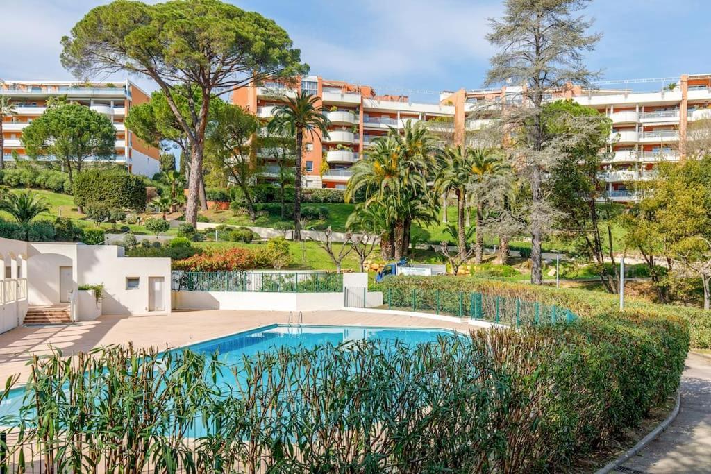 Domaine Des Palmiers - Piscine- Parking - Tennis - Clim Cannes Exterior foto